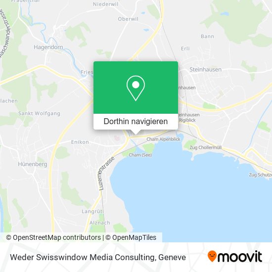 Weder Swisswindow Media Consulting Karte