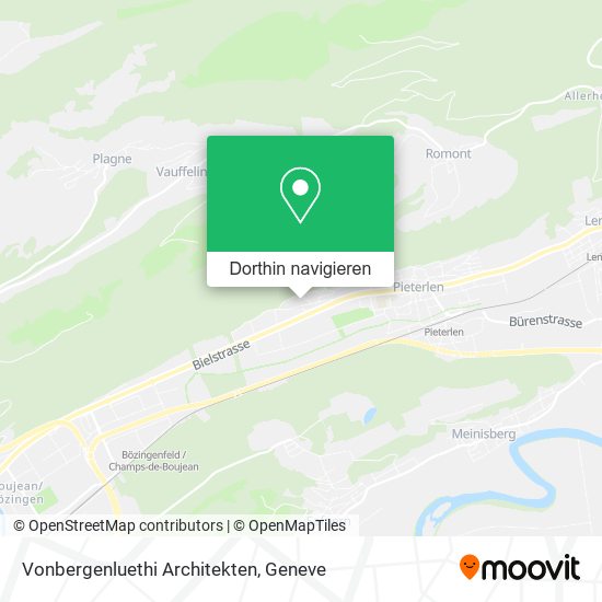 Vonbergenluethi Architekten Karte