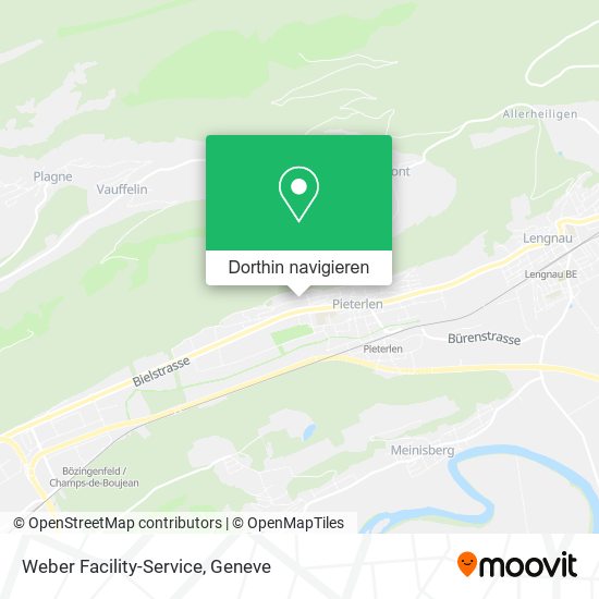 Weber Facility-Service Karte