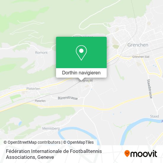 Fédération Internationale de Footballtennis Associations Karte