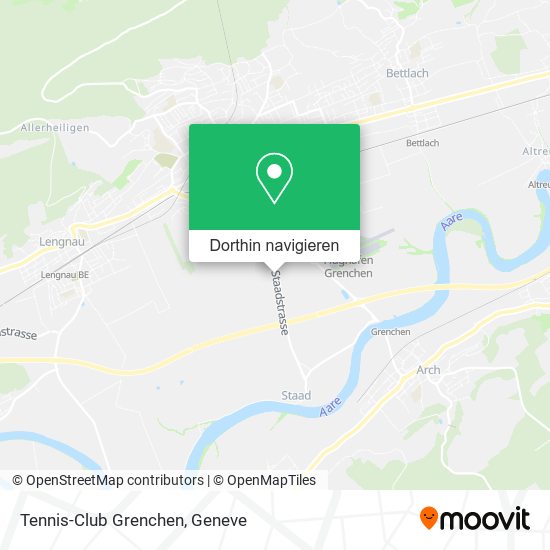Tennis-Club Grenchen Karte