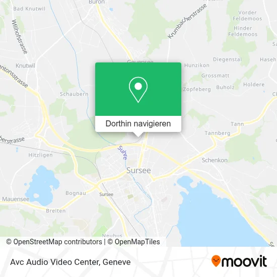 Avc Audio Video Center Karte