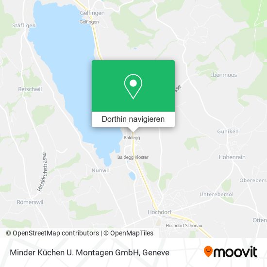 Minder Küchen U. Montagen GmbH Karte