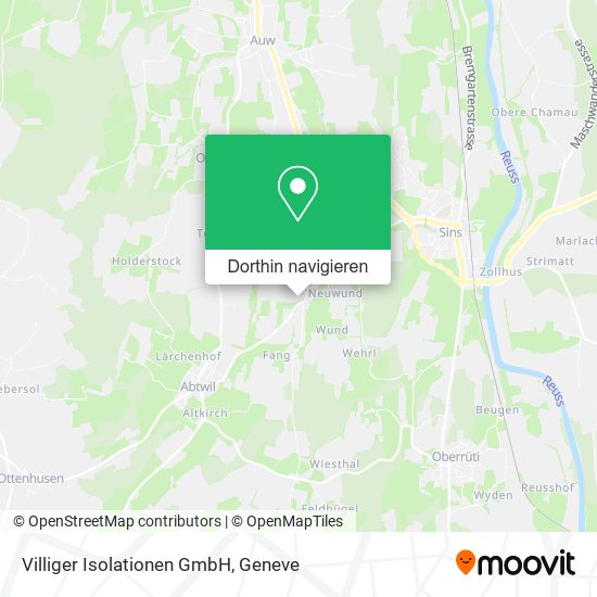 Villiger Isolationen GmbH Karte
