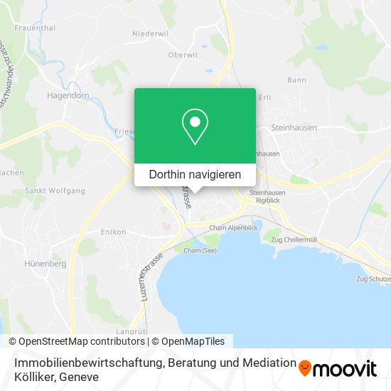 Immobilienbewirtschaftung, Beratung und Mediation Kölliker Karte