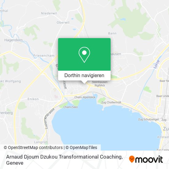 Arnaud Djoum Dzukou Transformational Coaching Karte