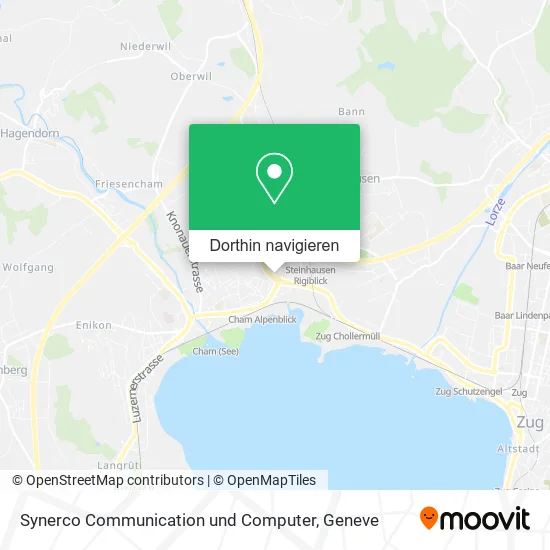 Synerco Communication und Computer Karte