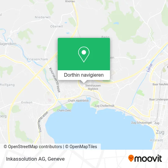 Inkassolution AG Karte