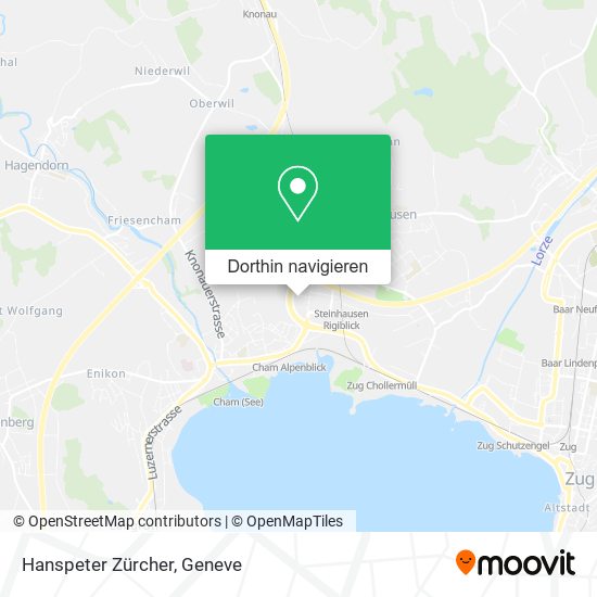 Hanspeter Zürcher Karte