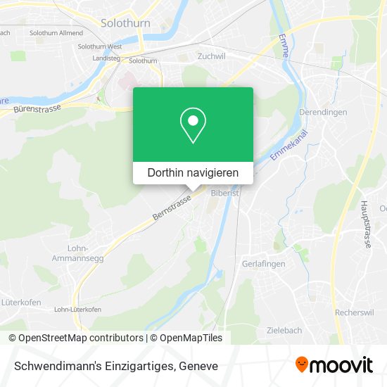 Schwendimann's Einzigartiges Karte