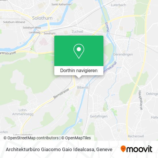 Architekturbüro Giacomo Gaio Idealcasa Karte