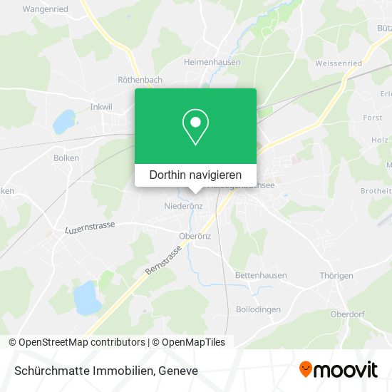 Schürchmatte Immobilien Karte