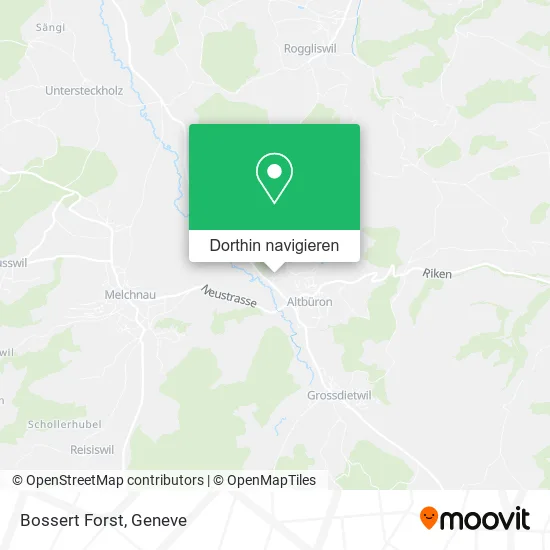 Bossert Forst Karte