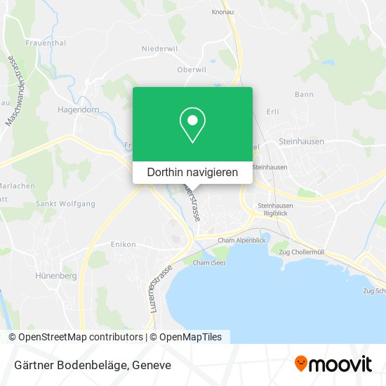 Gärtner Bodenbeläge Karte