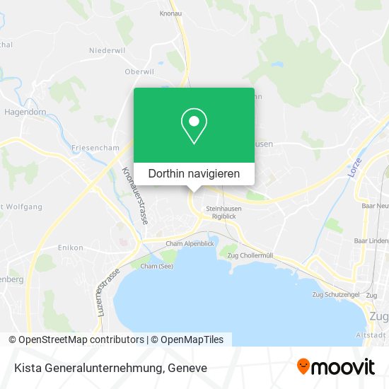 Kista Generalunternehmung Karte