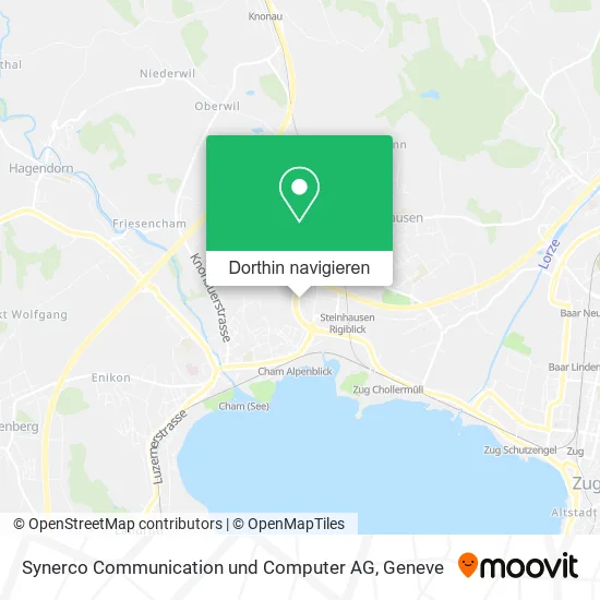 Synerco Communication und Computer AG Karte