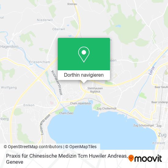Praxis für Chinesische Medizin Tcm Huwiler Andreas Karte