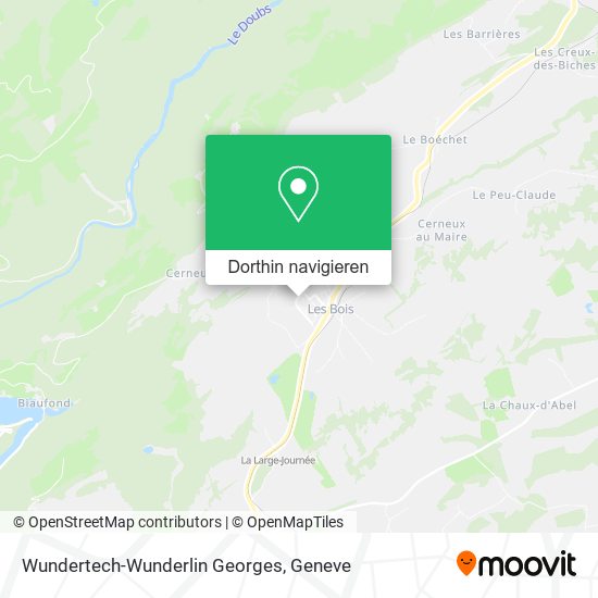 Wundertech-Wunderlin Georges Karte