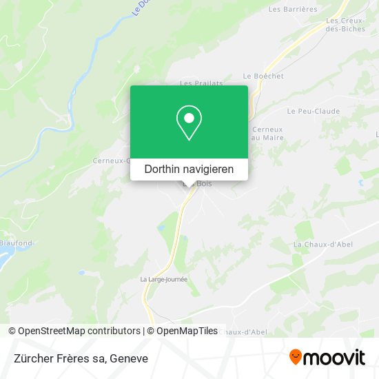 Zürcher Frères sa Karte