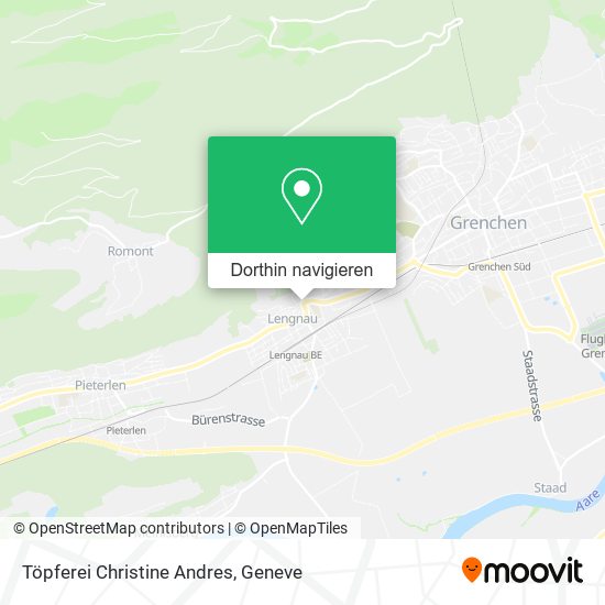 Töpferei Christine Andres Karte