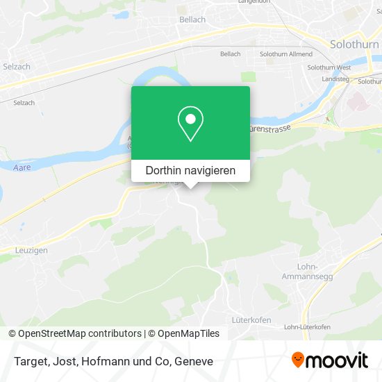 Target, Jost, Hofmann und Co Karte