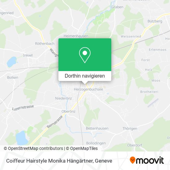 Coiffeur Hairstyle Monika Hängärtner Karte