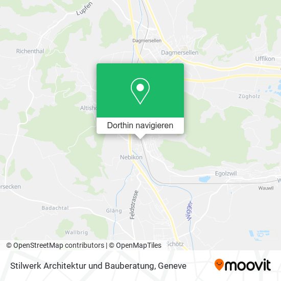 Stilwerk Architektur und Bauberatung Karte