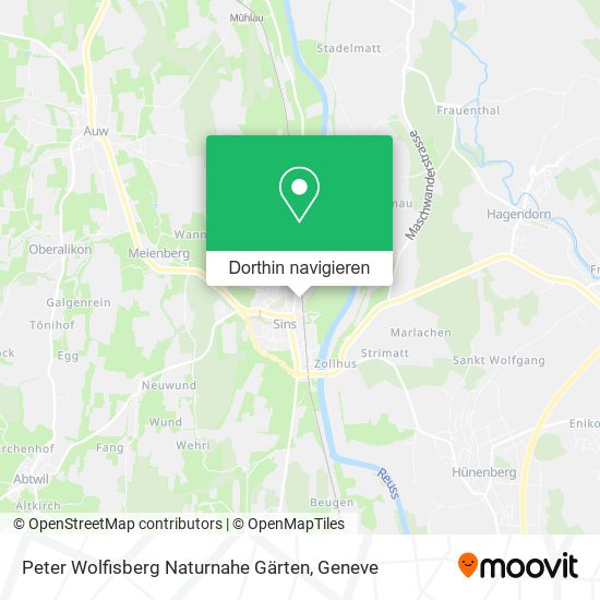 Peter Wolfisberg Naturnahe Gärten Karte