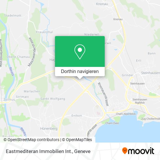 Eastmediteran Immobilien Int. Karte
