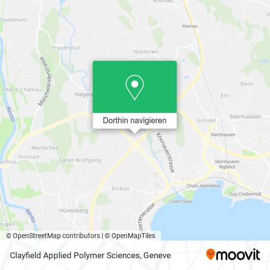Clayfield Applied Polymer Sciences Karte