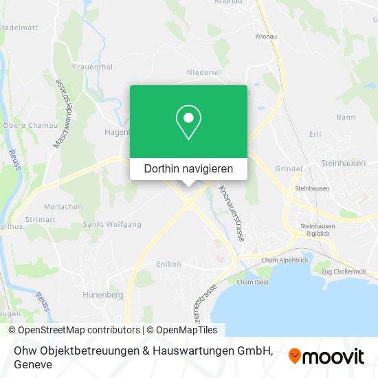Ohw Objektbetreuungen & Hauswartungen GmbH Karte