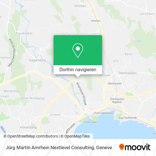 Jürg Martin Amrhein Nextlevel Consulting Karte