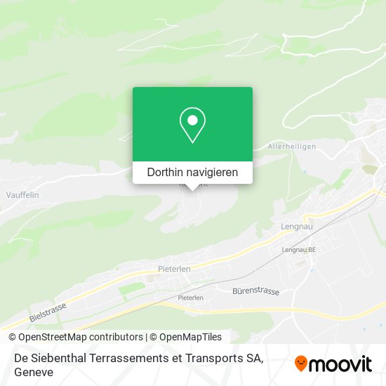 De Siebenthal Terrassements et Transports SA Karte