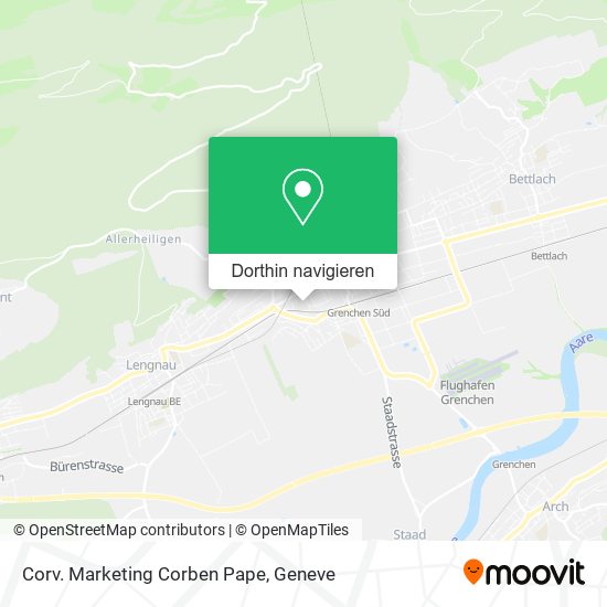 Corv. Marketing Corben Pape Karte