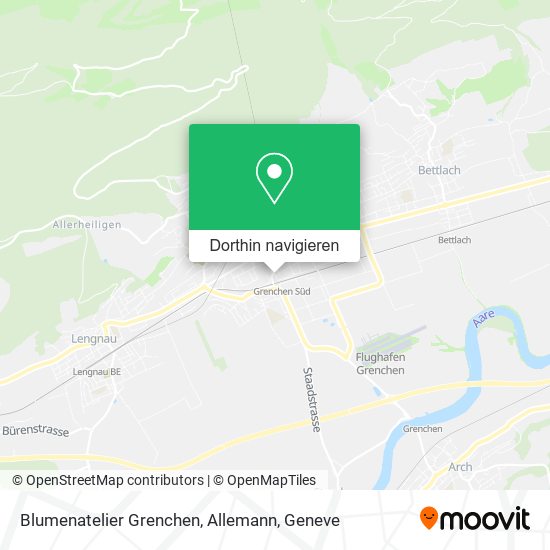 Blumenatelier Grenchen, Allemann Karte