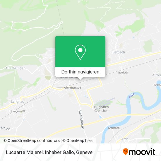 Lucaarte Malerei, Inhaber Gallo Karte