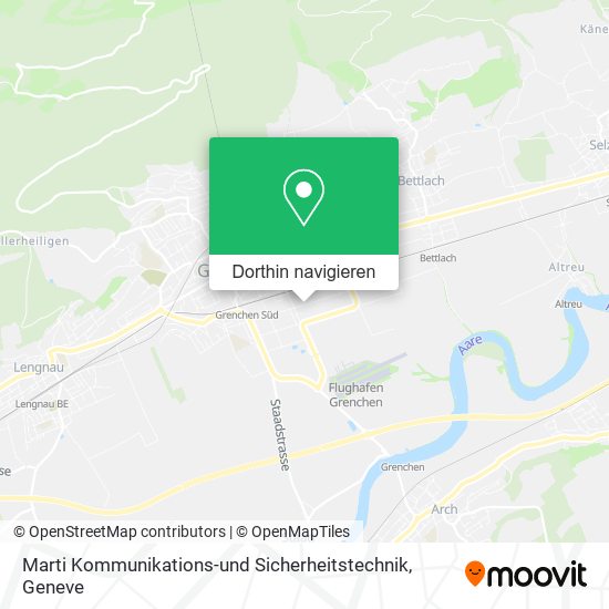 Marti Kommunikations-und Sicherheitstechnik Karte
