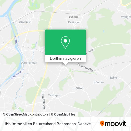 Ibb Immobilien Bautreuhand Bachmann Karte