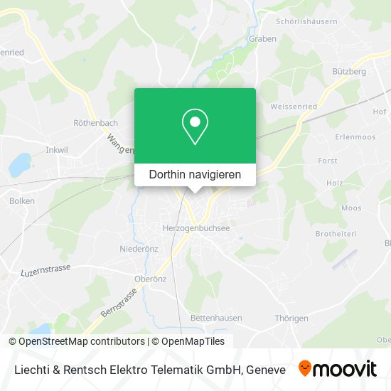 Liechti & Rentsch Elektro Telematik GmbH Karte