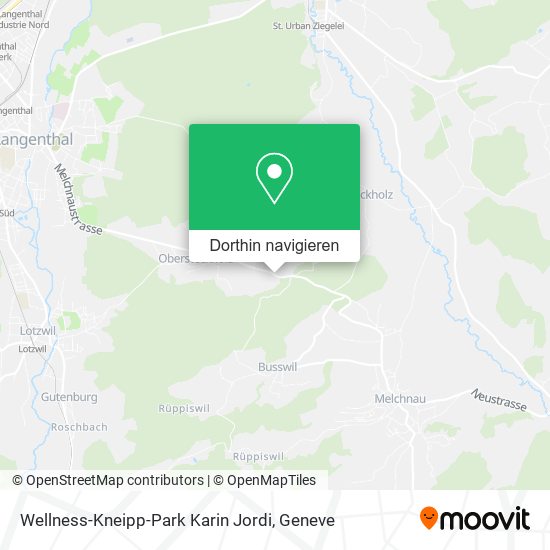 Wellness-Kneipp-Park Karin Jordi Karte