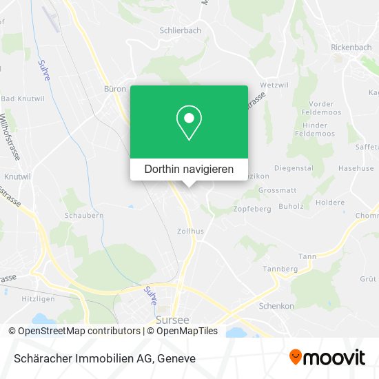 Schäracher Immobilien AG Karte