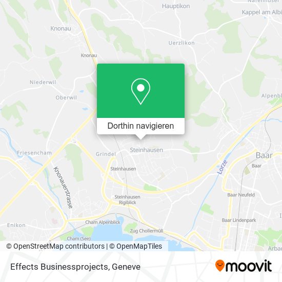 Effects Businessprojects Karte