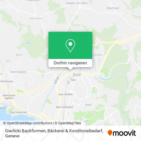 Gierlicki Backformen, Bäckerei & Konditoreibedarf Karte