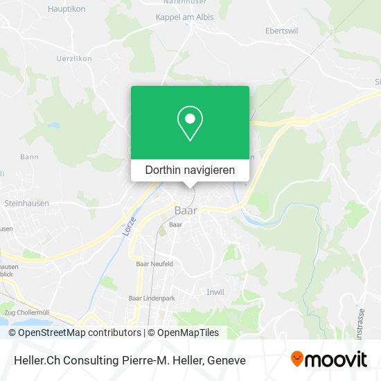 Heller.Ch Consulting Pierre-M. Heller Karte