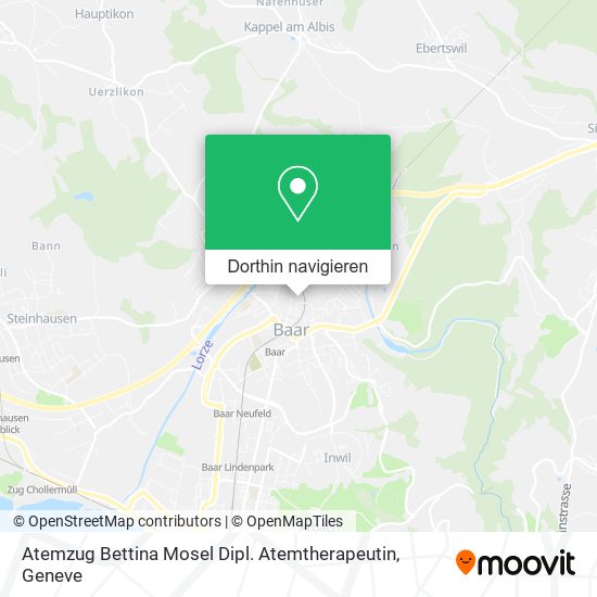 Atemzug Bettina Mosel Dipl. Atemtherapeutin Karte