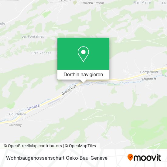 Wohnbaugenossenschaft Oeko-Bau Karte