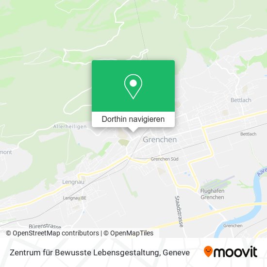 Zentrum für Bewusste Lebensgestaltung Karte
