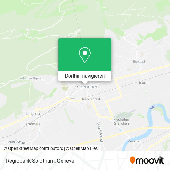 Regiobank Solothurn Karte