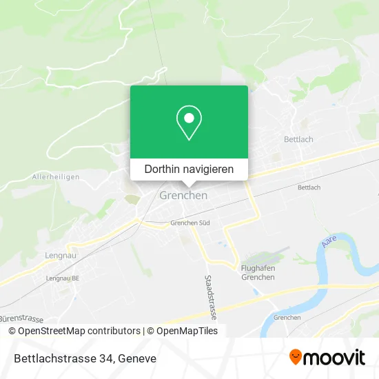 Bettlachstrasse 34 Karte