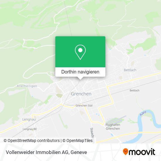 Vollenweider Immobilien AG Karte